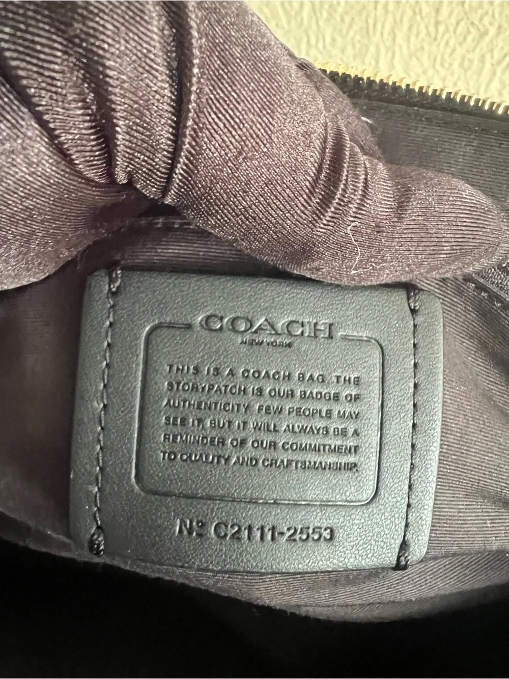 Coach Katy Satchel EUC